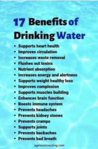 17 Benefits of Drinking Water